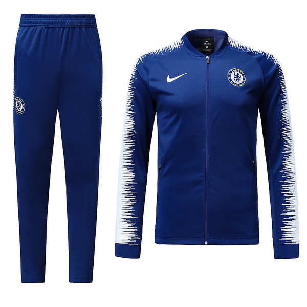 Survetement Football Chelsea 2018-19 Bleu